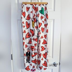 AZ Factory GUC Silk Pajama Pants Size EU 34 Made In Paris France By Alber Elbaz